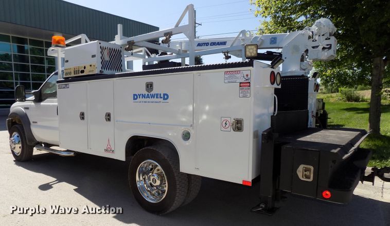 image for item DG2598 2006 Ford F550 Super Duty XL  service truck