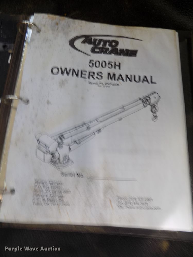 image for item DG2598 2006 Ford F550 Super Duty XL  service truck