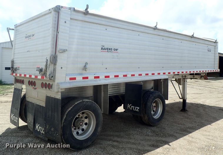 image for item DG3217 2017 Kruz Ravens DW  end dump rock trailer