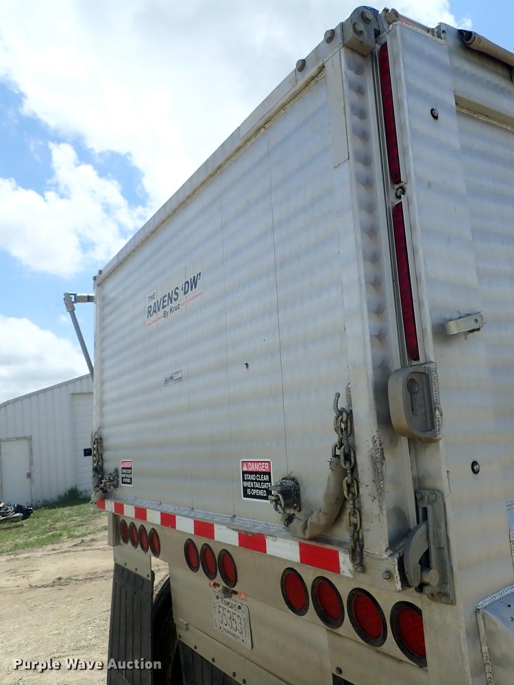 image for item DG3217 2017 Kruz Ravens DW  end dump rock trailer