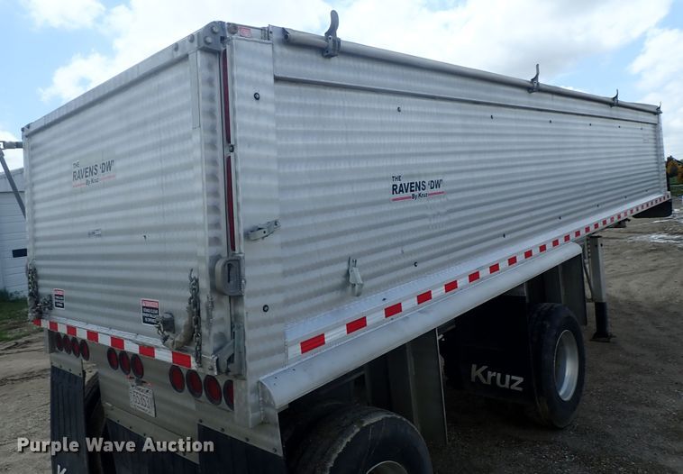 image for item DG3217 2017 Kruz Ravens DW  end dump rock trailer