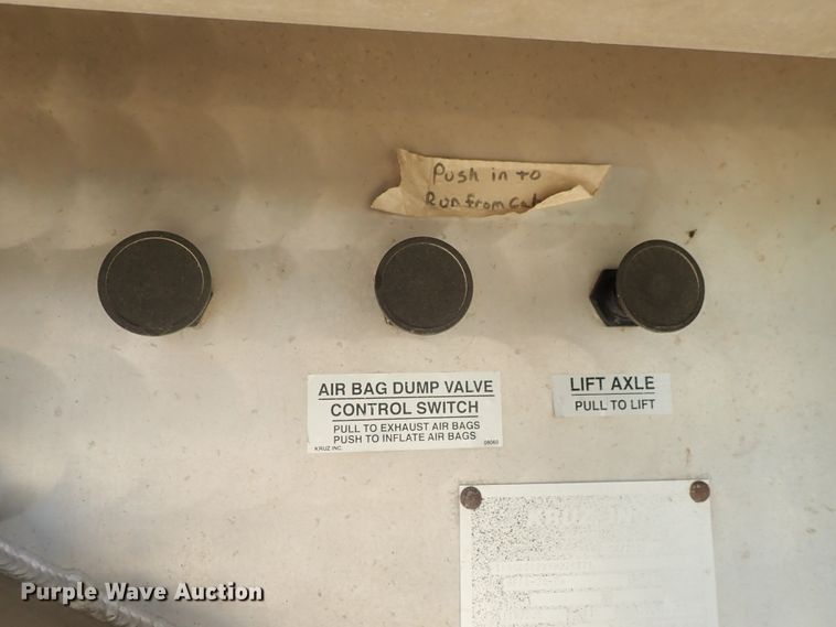 image for item DG3217 2017 Kruz Ravens DW  end dump rock trailer