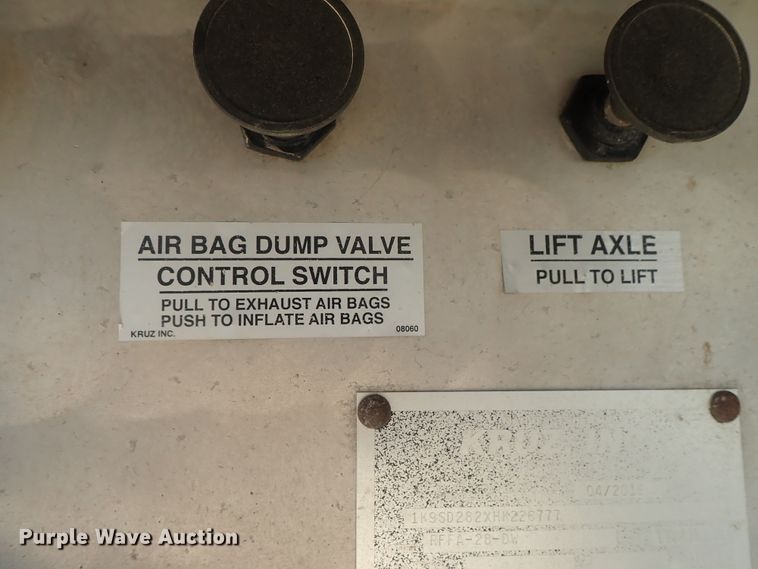 image for item DG3217 2017 Kruz Ravens DW  end dump rock trailer