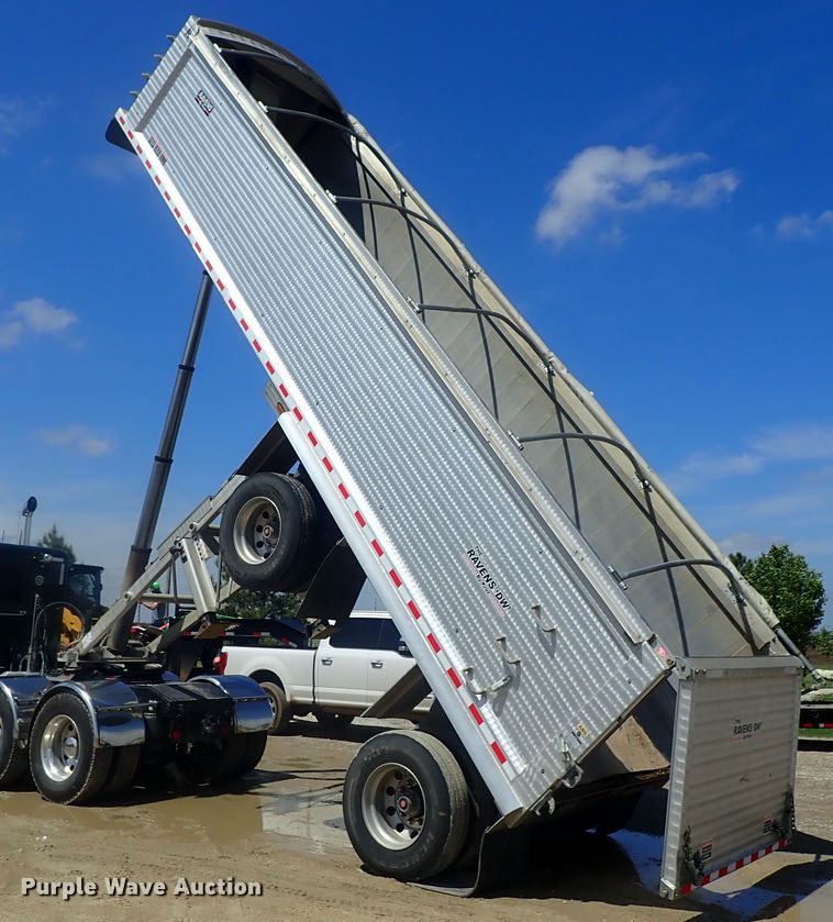 image for item DG3217 2017 Kruz Ravens DW  end dump rock trailer