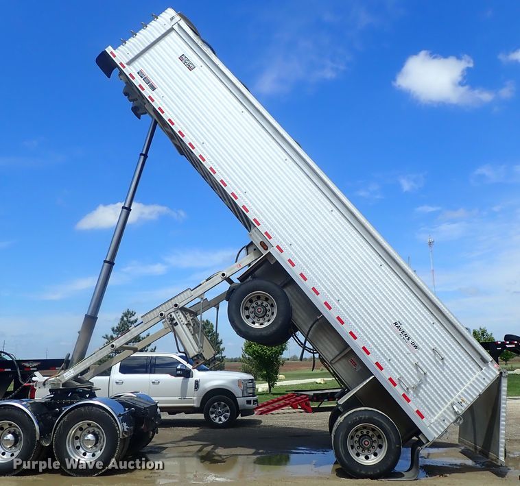 image for item DG3217 2017 Kruz Ravens DW  end dump rock trailer