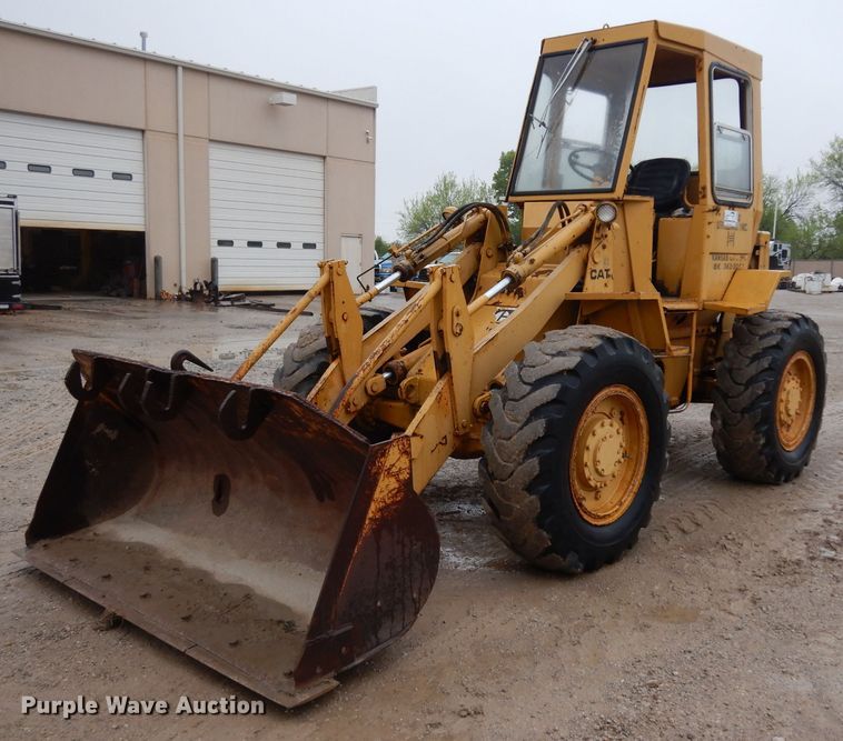 image for item DG6483 1977 Caterpillar 910  wheel loader