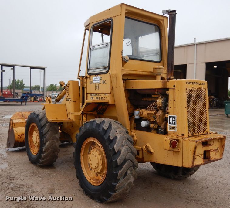 image for item DG6483 1977 Caterpillar 910  wheel loader