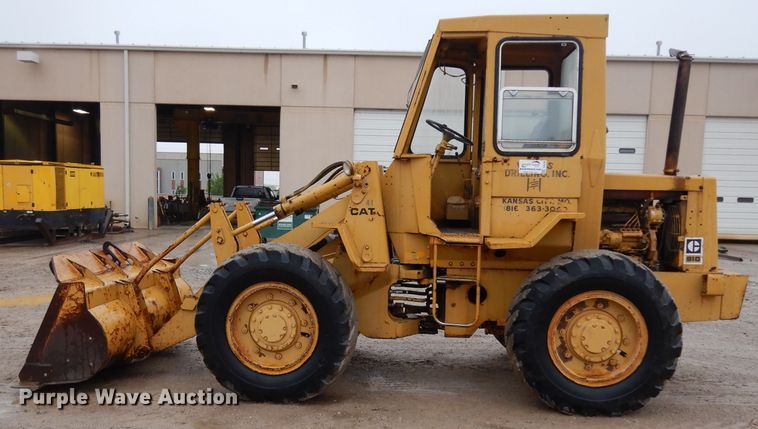 image for item DG6483 1977 Caterpillar 910  wheel loader