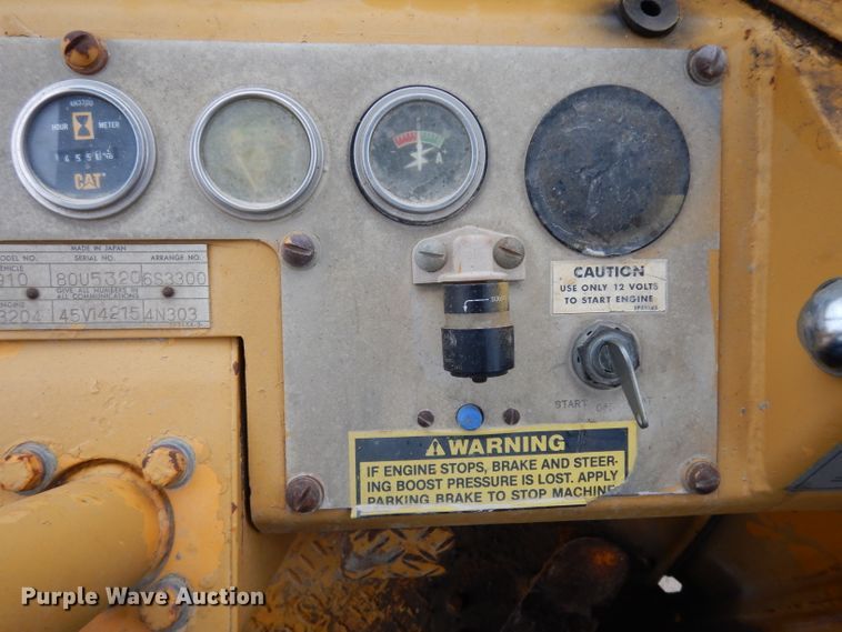 image for item DG6483 1977 Caterpillar 910  wheel loader