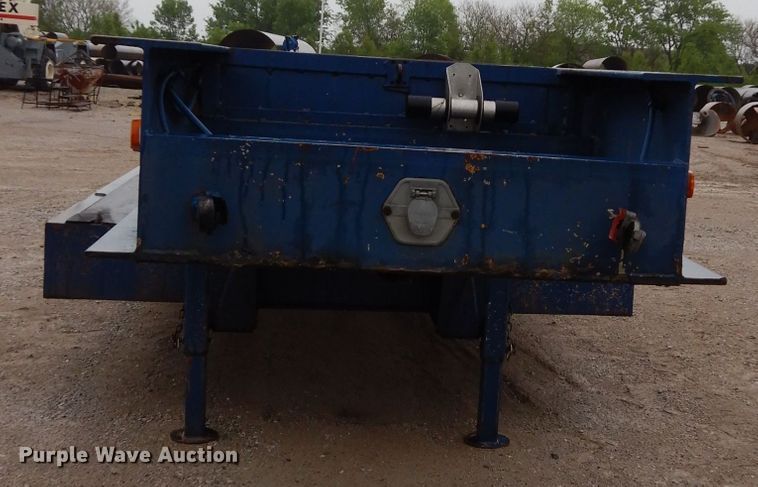 image for item DG6484 1978 Tech Steel HL3N4225 equipment trailer