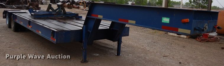 image for item DG6484 1978 Tech Steel HL3N4225 equipment trailer