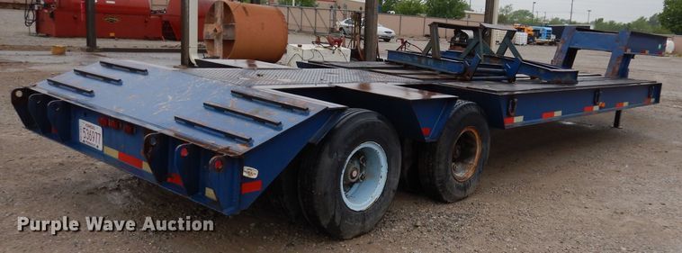 image for item DG6484 1978 Tech Steel HL3N4225 equipment trailer