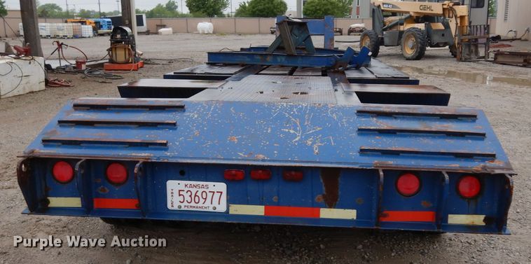 image for item DG6484 1978 Tech Steel HL3N4225 equipment trailer