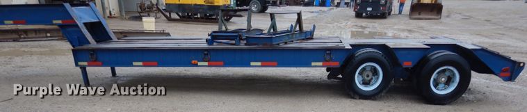image for item DG6484 1978 Tech Steel HL3N4225 equipment trailer