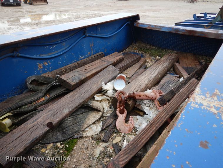 image for item DG6484 1978 Tech Steel HL3N4225 equipment trailer