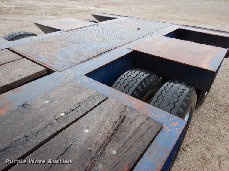 image for item DG6484 1978 Tech Steel HL3N4225 equipment trailer