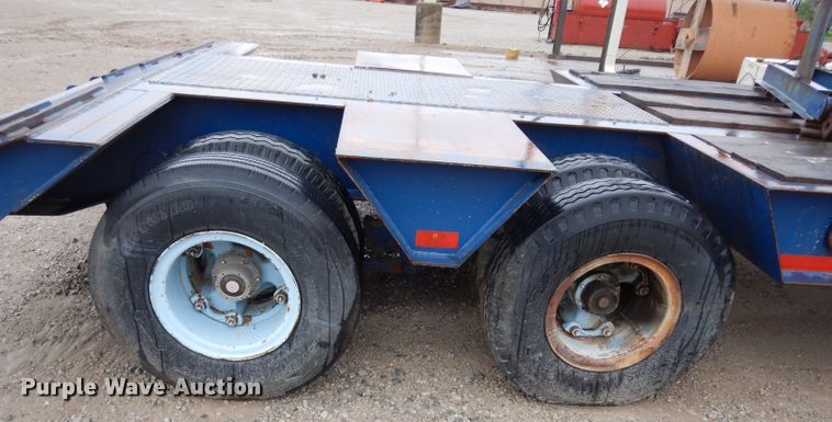 image for item DG6484 1978 Tech Steel HL3N4225 equipment trailer