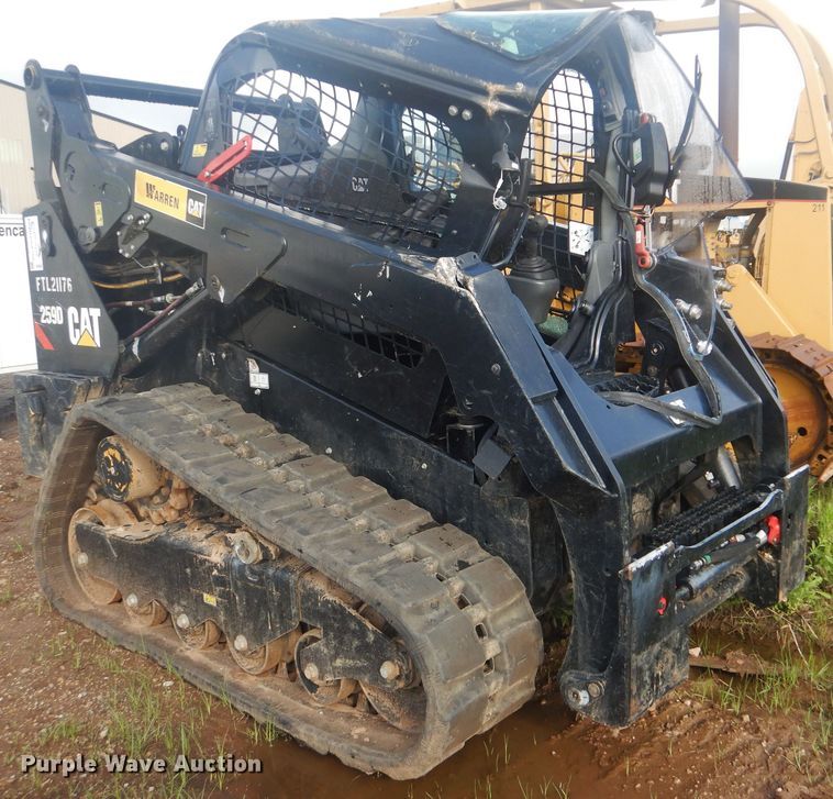 image for item DG8608 2019 Caterpillar 259D  tracked skid steer loader
