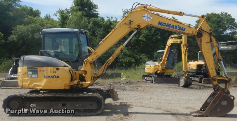 image for item DG8613 2006 Komatsu PC78MR-6  mini excavator