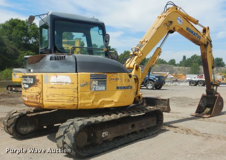 image for item DG8613 2006 Komatsu PC78MR-6  mini excavator