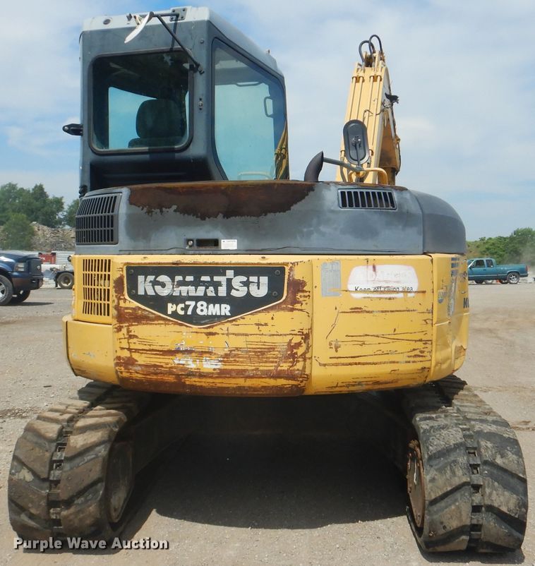 image for item DG8613 2006 Komatsu PC78MR-6  mini excavator
