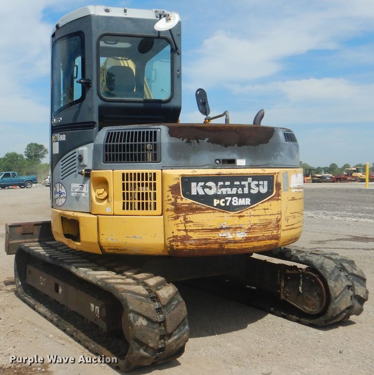 image for item DG8613 2006 Komatsu PC78MR-6  mini excavator