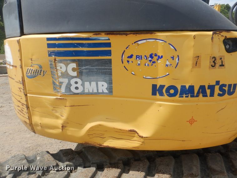 image for item DG8613 2006 Komatsu PC78MR-6  mini excavator