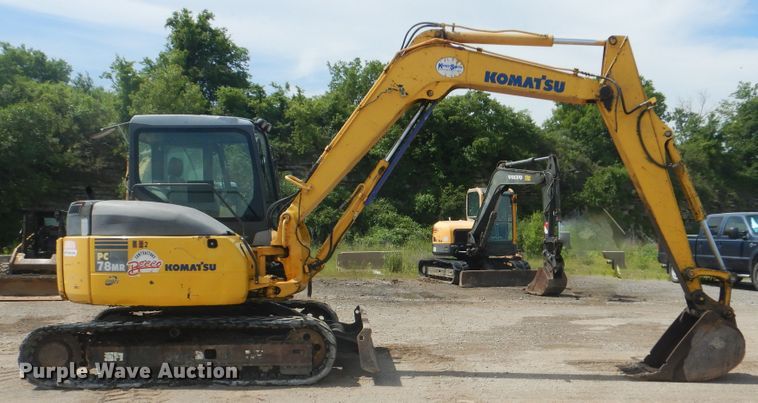 image for item DG8614 2006 Komatsu PC78MR-6  mini excavator