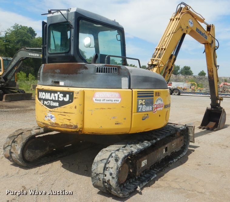 image for item DG8614 2006 Komatsu PC78MR-6  mini excavator