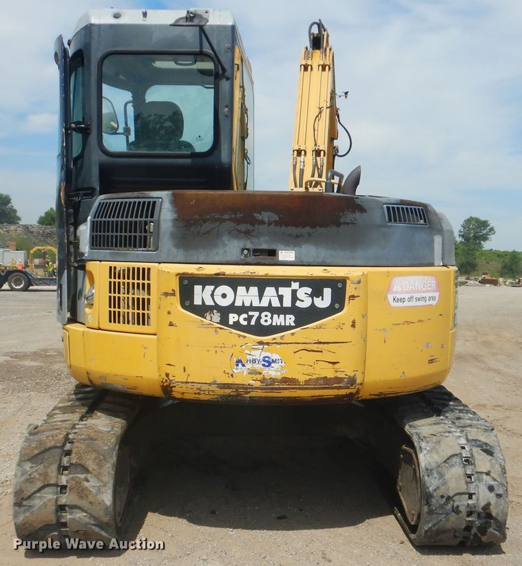 image for item DG8614 2006 Komatsu PC78MR-6  mini excavator