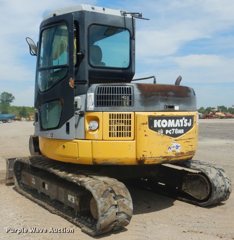 image for item DG8614 2006 Komatsu PC78MR-6  mini excavator