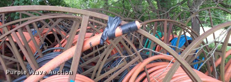 image for item DH3759 Approximately 80 partial rolls of tubing