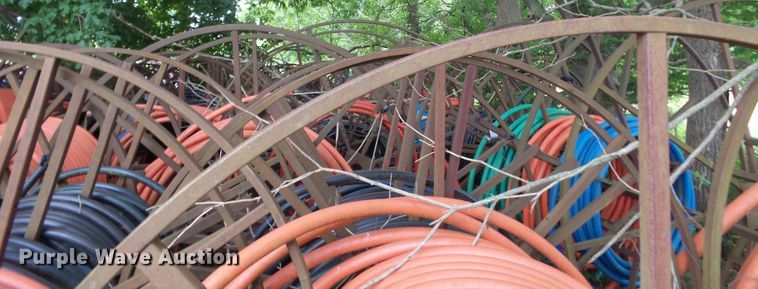 image for item DH3759 Approximately 80 partial rolls of tubing