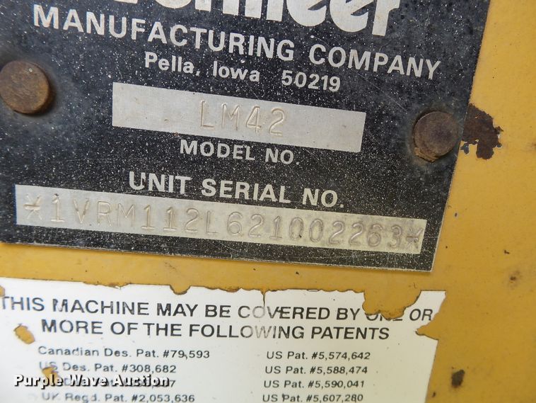 image for item DH3767 2002 Vermeer LM42  cable plow