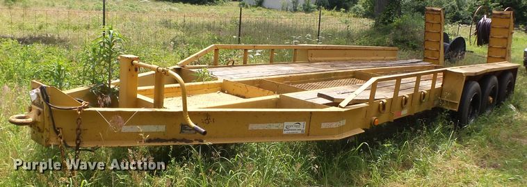 image for item DH3770 1998 Belshe DB18 equipment trailer