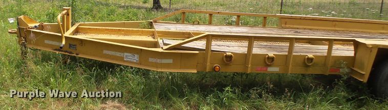 image for item DH3770 1998 Belshe DB18 equipment trailer