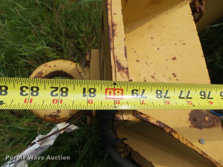 image for item DH3770 1998 Belshe DB18 equipment trailer