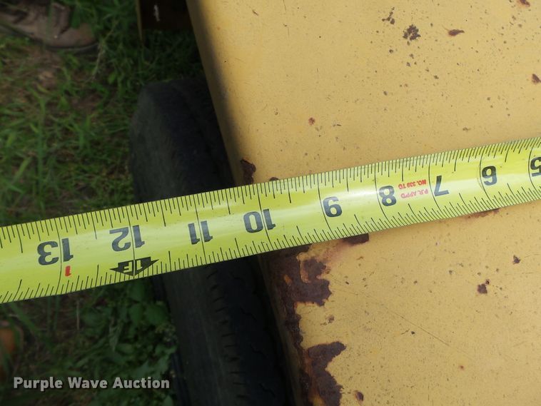 image for item DH3770 1998 Belshe DB18 equipment trailer