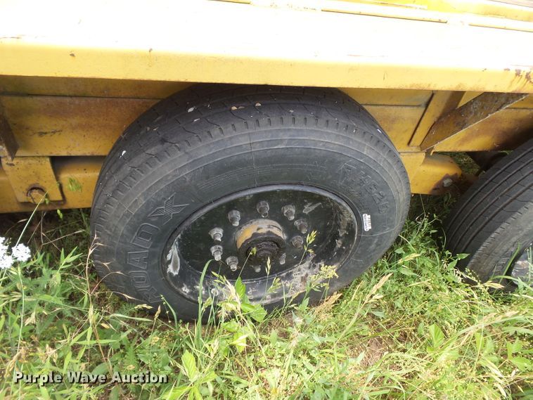 image for item DH3770 1998 Belshe DB18 equipment trailer