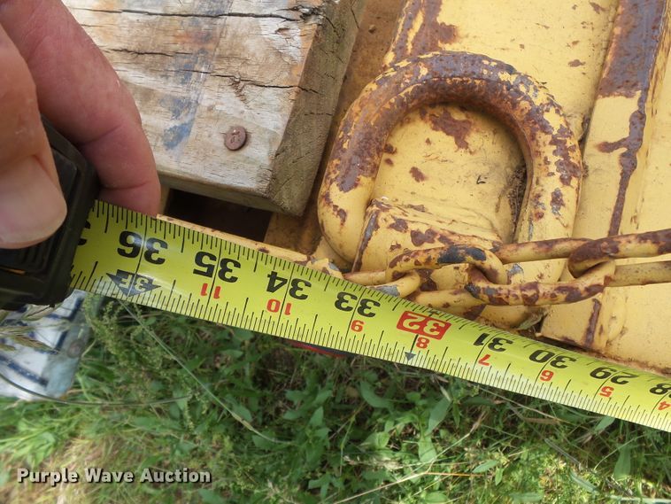 image for item DH3770 1998 Belshe DB18 equipment trailer