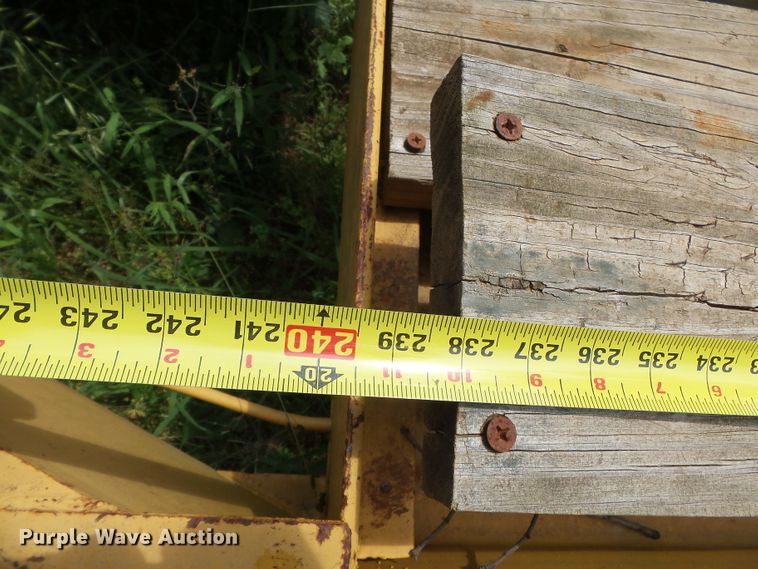 image for item DH3770 1998 Belshe DB18 equipment trailer