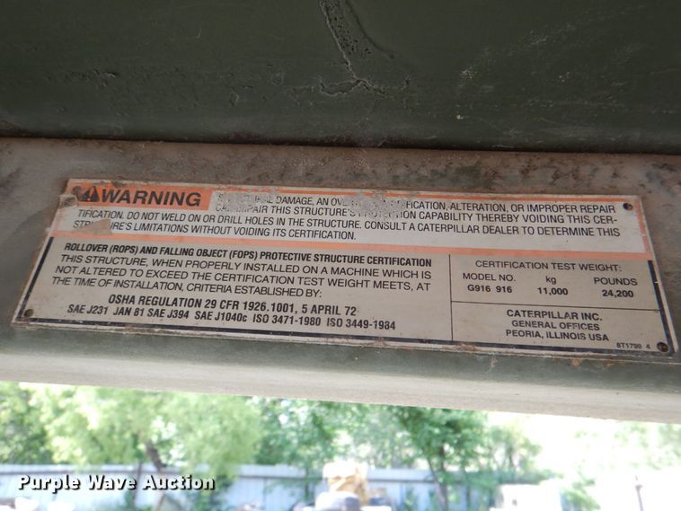 image for item DH5339 1983 Caterpillar 613B  water wagon