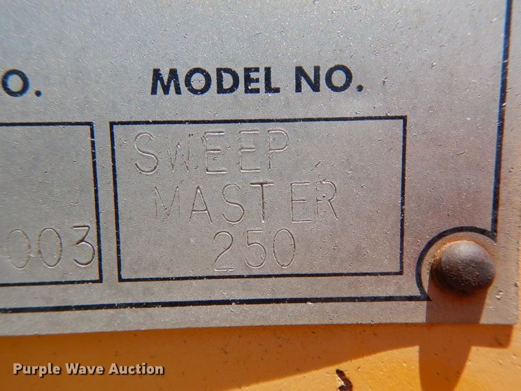 image for item DH5347 2001 Waldon Sweepmaster 250  sweeper