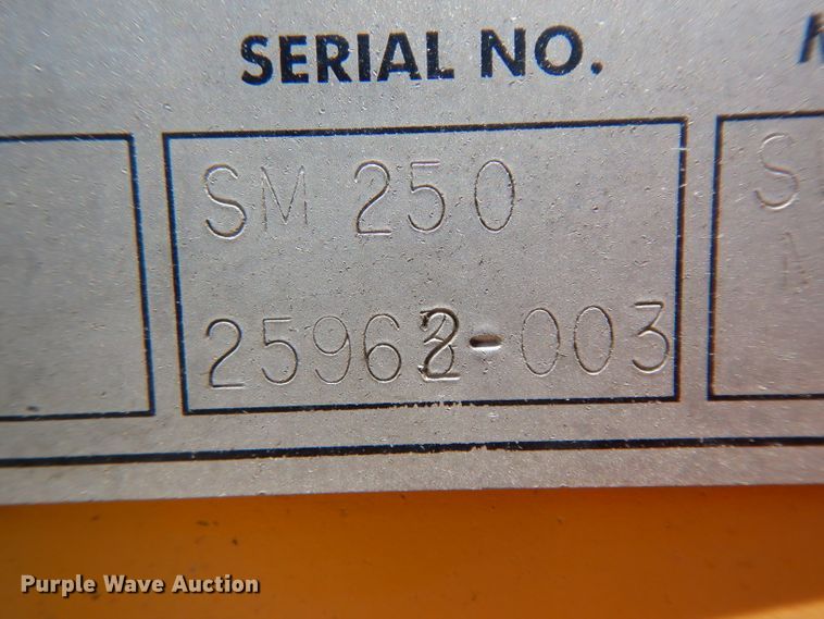 image for item DH5347 2001 Waldon Sweepmaster 250  sweeper