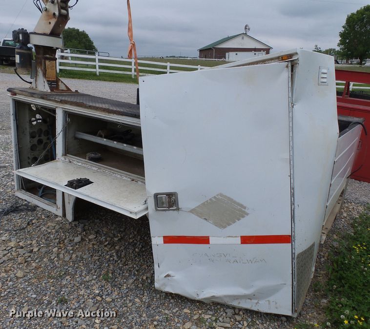 image for item DH7966 Knapheide utility bed with crane