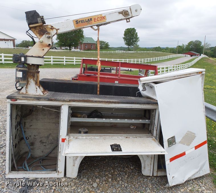 image for item DH7966 Knapheide utility bed with crane