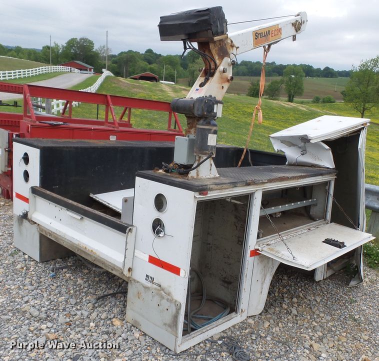 image for item DH7966 Knapheide utility bed with crane