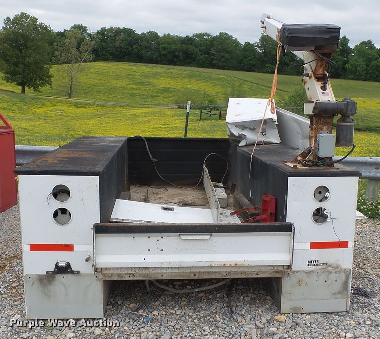 image for item DH7966 Knapheide utility bed with crane