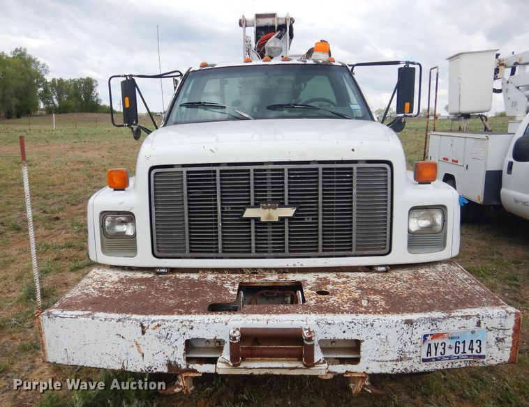 image for item DI0112 1994 Chevrolet Kodiak C5500  digger derrick truck