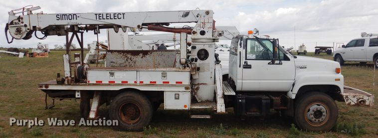 image for item DI0112 1994 Chevrolet Kodiak C5500  digger derrick truck